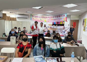 我絕對不「賄」!移民署攜手橋頭地檢署宣導新住民反賄選