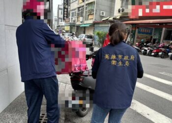 高雄市政府衛生局公布美食外送平台稽查結果