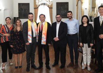 世界之愛和平總會訪問第102國馬爾他  拜會司法部傳播希望與愛