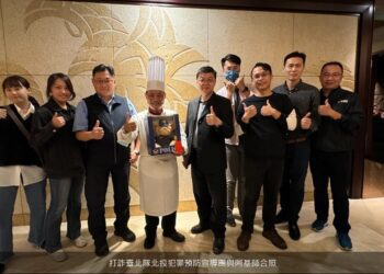 阿基師化身北市防詐大使 與北投警雙嬌齊獻聲防詐騙