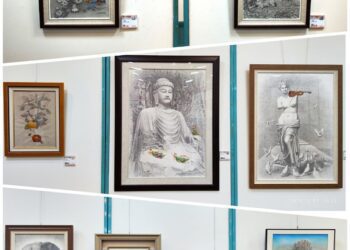 黑白之間藝點虹：魏慶發師生創作暨名家作品聯展 12/1起頭份藝術館展出