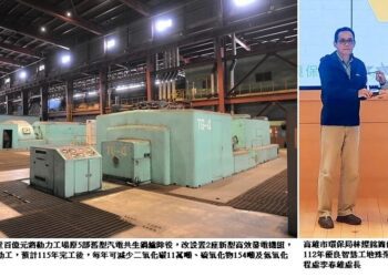 中鋼「動力工場汽電共生發電機組更新工程」工地 榮獲高雄市環保局112年優良智慧工地殊榮