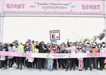 「卡娜赫拉」現身台中中央球場超吸睛　逾7,000名親子歡樂開跑