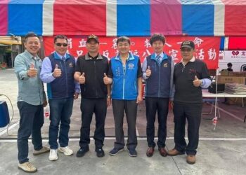 熱血憲給你   高市後備憲兵荷松協會梓官分會冷風下捐血救人