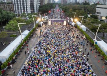 臺北馬拉松2.8萬人熱血奔跑 精彩每一步挑戰自我再寫紀錄