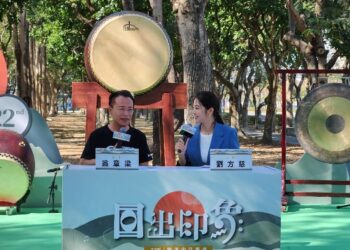 迎接新年第一道曙光 嘉縣長翁章梁攜手劉方慈挑戰主播台 放送日出印象音樂會攻略