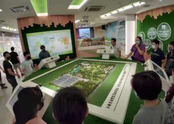 台糖公司屏東區處，協助復興國小師生走讀台糖文物館  參觀環境保護實作