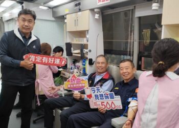 媽祖號召  民眾熱心捲袖捐血
