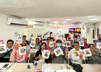 暖心移民署活動 新住民聆聽家庭教育法令宣導並體驗聖誕手作