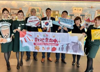 喜迎韓亞航空首航 韓國仁川-台中直航班機再加一！