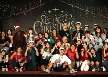 小型聯合國校園迎接聖誕   義守大學國際傳娛系 異國風情歡度佳節