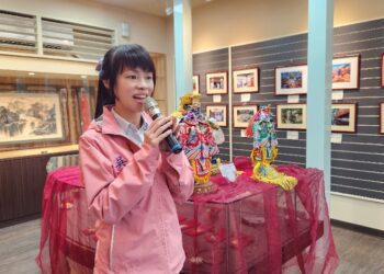 媽祖遇見刺繡成果展 嘉縣朴子市刺繡文化館展出