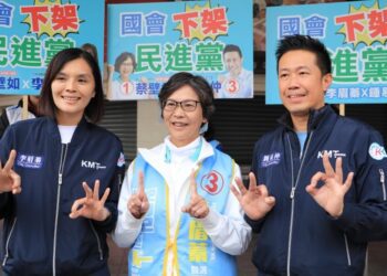 蔡壁如南下為李眉蓁鍾易仲站臺 呼籲集結在野所有力量下架民進黨