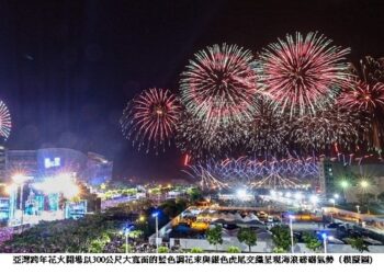 高雄夢時代跨年再揭驚喜彩蛋！跨年花火最佳觀賞點公開 搭配天團Coldplay浪漫神曲迎2024  