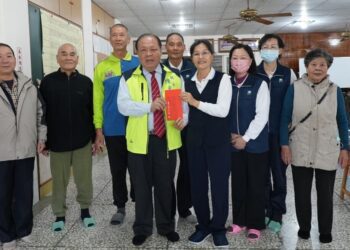 澎湖濟公廟冬令救濟　陳光復感謝「有你們真好」