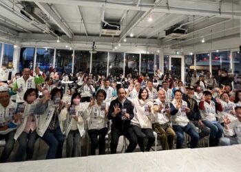 五十位里長出席座談會 朱立倫肯定李眉蓁組織落實 最後會勝選