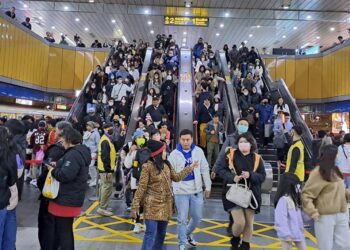 238.3萬分的感謝 臺北捷運順利完成跨年疏運任務