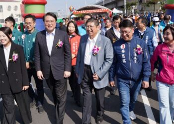 竹縣高鐵橋下聯絡道最後一哩路通車 楊文科：中央與地方合作最佳典範