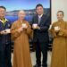 佛光山大明寺致贈臘八粥 與苗縣府員工共霑法喜