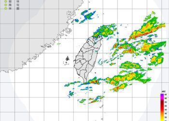 今全台有雨！ 大陸冷氣團明南下 北台灣明顯變冷