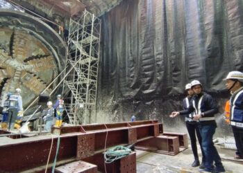 捷運綠線隧道鑽掘至G11站 逐步實現115年通車至G11站的目標