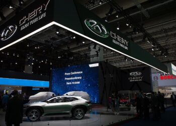 中國品牌汽車2023年在俄市場所佔份額增至49%