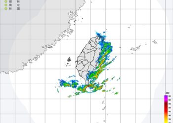 週二北東局部短暫雨 西半部低溫下探13度