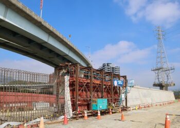 大台北地區防洪最後一哩路114年完工 侯友宜視察二重疏洪道左岸加高工程