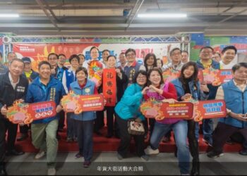 桃園首辦年貨大街推出限量年貨禮包 張善政歡迎大家「龍」來桃園