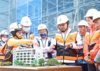 視察桃子腳第三期校舍工程 侯友宜：全力滿足就學需求