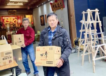 寒假擔心弱勢學童餓肚子 高市大道保生愛心慈善會  偕同家長推動早中餐公益活動