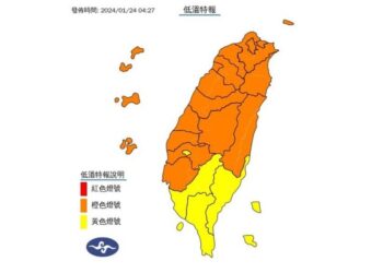 寒流持續發威！ 苗栗低溫6.8度、22縣市全部低溫特報