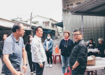 金馬導演陳玉勳新片「大濛」來嘉取景 嘉義縣長翁章梁備美食暖心探班