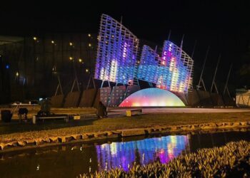 台積電捐千萬元造台灣燈會專屬主燈