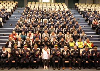 嘉義市政府警察局卸、新任分局長聯合交接典禮 市長黃敏惠期勉新任分局長全力以赴 一起守護嘉園