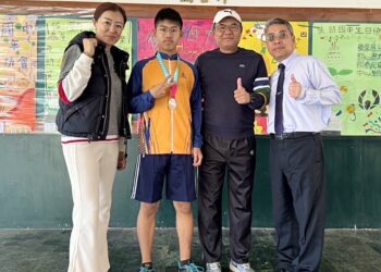 漾新聞|後勁國中市中運奪三金 男子1600公尺接力締造校史新記錄