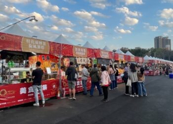 台南臺灣燈會美食市集開跑