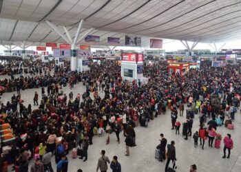 除夕全中國大陸跨區域人員流動量逾1.9億人次