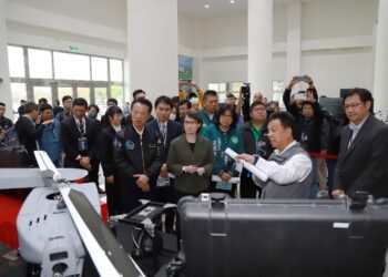 推動嘉義三大無人機場域建置 副總統當選人蕭美琴訪視亞創中心