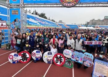 路跑活動熱血起跑 嘉義市警察局反詐宣導 提升民眾識詐及防詐能力