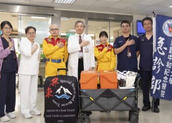 花蓮強震 救援刻不容緩 實踐社會責任  高醫1醫師3護理師前往支援