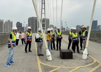 受4月3日強震影響 新月橋主橋段封閉檢測