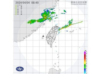 北台灣與東部降雨機率增 週六起各地雨勢明顯