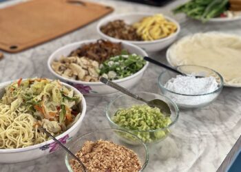 清明節潤餅美食不可少 藏熱量危機 嘉義市衛生局提供「三少一高」原則　美味又健康！