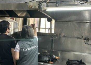 新北團南遊25人食物中毒台南稽查餐廳衛生