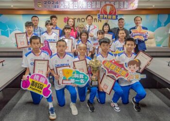 「亞洲盃4人制合球錦標賽」中華隊奪6冠　張善政表揚桃園選手為國爭光