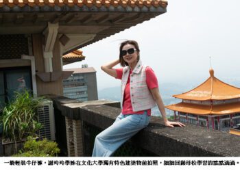 「婉君表妹」謝玲玲回文化大學母校 允諾力邀影視圈華岡幫 打造華岡群星會