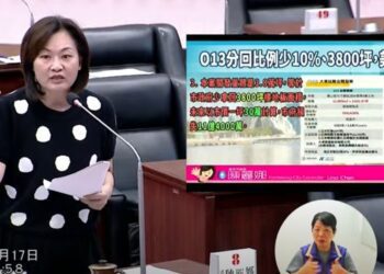 漾新聞|陳麗娜質疑市府開發案不斷讓利 要求不能損高雄利益