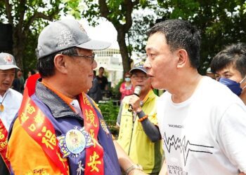 西螺福天宮社口媽回娘家 嘉義朴子湧大批鄉親 場面熱鬧