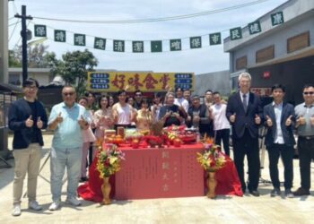 臺南鹽水岸內影視基地開拍火車來去劇集